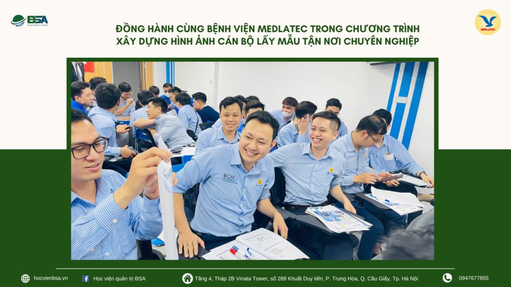 KHÓA HỌC "XÂY DỰNG HÌNH ẢNH CÁN BỘ LẤY MẪU TẬN NƠI CHUYÊN NGHIỆP MEDLATEC" 5 MED 192026273