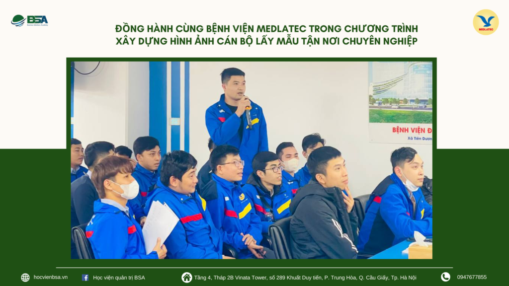 KHÓA HỌC "XÂY DỰNG HÌNH ẢNH CÁN BỘ LẤY MẪU TẬN NƠI CHUYÊN NGHIỆP MEDLATEC" 2 MED 192026273 2